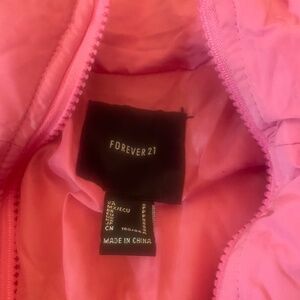 Woman’s small Pink Puffer jacket